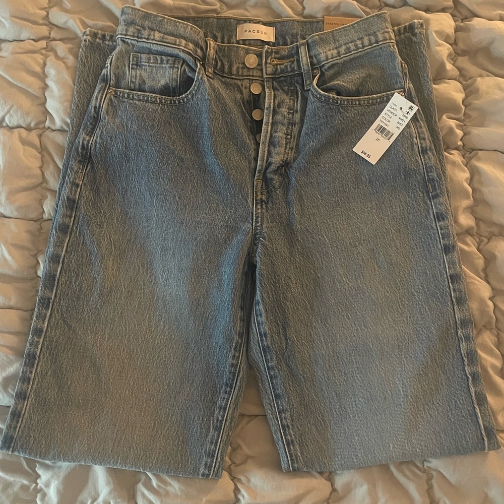 PacSun Blue Straight Leg Jeans